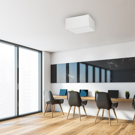 Plafon LED Lampa Sufitowa ALBION Biała Tkanina 3xE27 Milagro