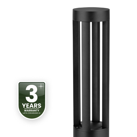 Lampa Ogrodowa Słupek Zewnętrzny Stojący 12W LED 4000K QUERO 60cm LUMILED