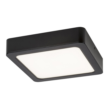 Plafon LED Lampa Sufitowa Oprawa Ścienna 7W 670lm 3000K Czarny Minimalistyczny Shaun2 Rabalux