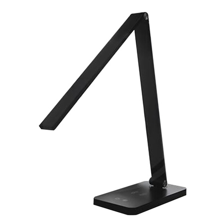 Lampka Biurkowa Nocna LED 7W 2700K-6000K CCT USB Ściemnialna Dotykowa Ładowarka QI