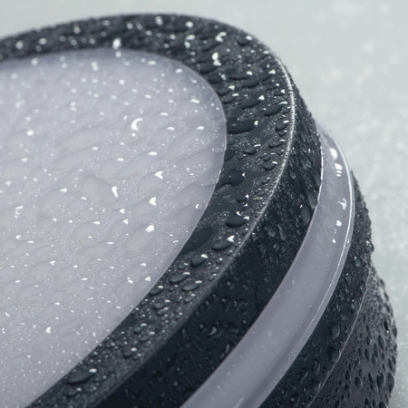 Plafon LED Lampa Sufitowa Natynkowa 18W 1740lm CCT IP65 Grafitowy BENO KANLUX