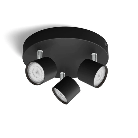 Lampa Sufitowa Reflektor LED 13.5W 1500lm 2700K Czarna Star Philips