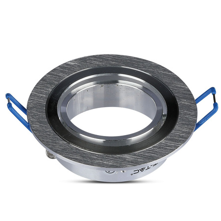 Oprawa Sufitowa Podtynkowa Oczko GU10 Okrągła Aluminium VT-782 V-TAC