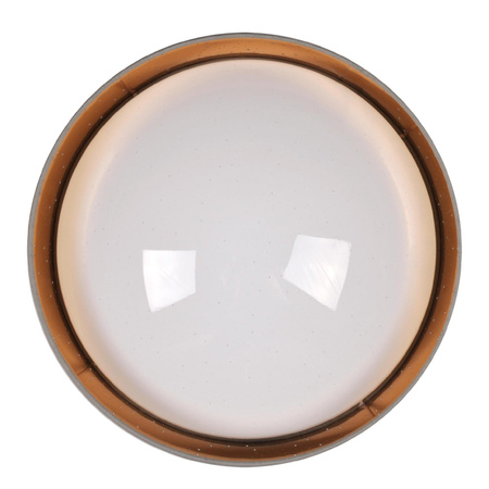 Oprawa Sufitowa PLAFON LED Lampa TULUZA 24W 2600lm 4000K 40cm Taupe GOLDLUX (Polux)