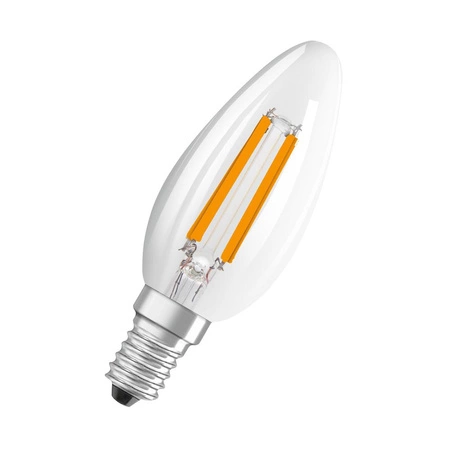 Żarówka LED B35 Świeczka E14 2.9W = 40W 470lm 2700K Ciepła 300° Ściemnialna CLASSIC ENERGY EFFICIENCY Osram