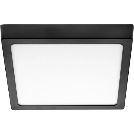 Plafon natynkowy Panel LED 18W 4000K Czarny kwadratowy Proma LVT