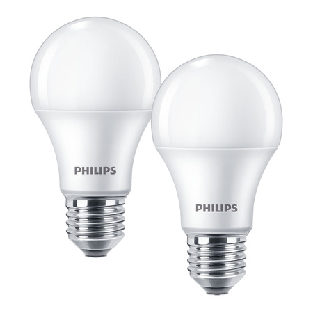 2x Żarówka LED E27 A60 10W = 75W 1055lm 2700K Ciepła 180° Essential Philips