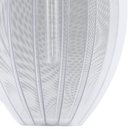 Lampa Sufitowa Wisząca Zwis E27 Biała JAPANDI Sanico Goldlux