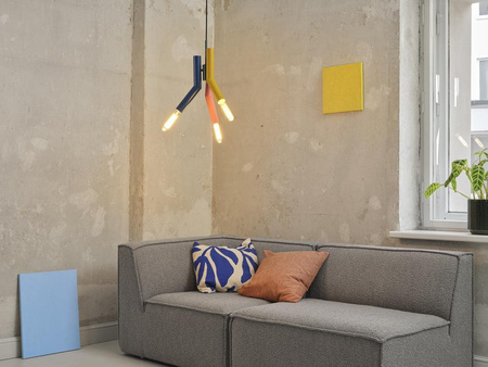 Lampa Sufitowa Wisząca Dekoracyjna E27 Wielokolorowy Decor Ledvance