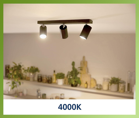 Żarówka LED GU10 Reflektor PAR16 1.2W = 35W 215lm 179lm/W 4000K Neutralna 36° KLASA A UltraEfficient Philips