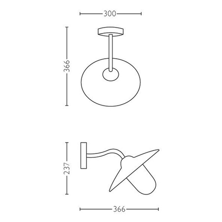 Kinkiet Ogrodowy Lampa Elewacyjna Zewnętrzna E27 IP44 Czarna Hammock Philips