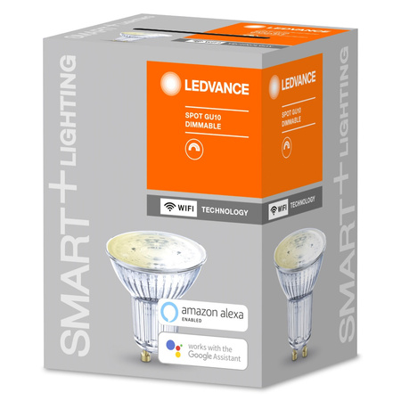 Żarówka LED GU10 Reflektor 4.9W = 50W 350lm Ściemnialna SMART+ WiFi Ledvance