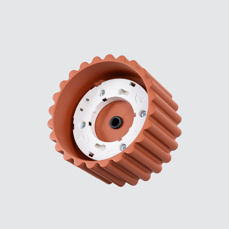 Oprawa Natynkowa GX53 Aluminiowa Ochra czerwona Aura Deep Space SL.1802 Sollux