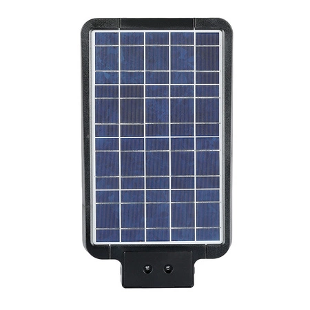 Lampa Oprawa Uliczna Solarna LED 15W 6000K Z czujnikiem ruchu Czarna IP65 VT-ST15 V-TAC
