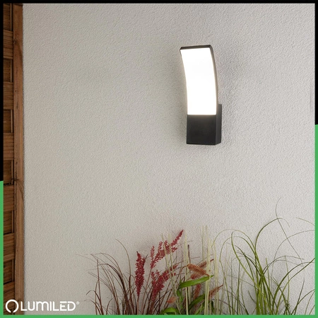 Lampa Ogrodowa Zewnętrzna Kinkiet Elewacyjny LED 12W 4000K AGOS LUMILED