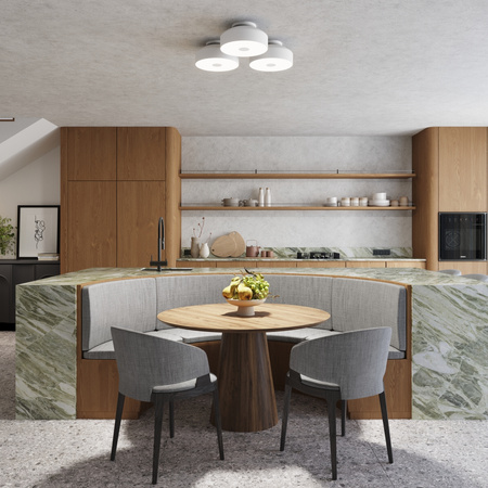 Plafon LED Lampa Sufitowa 4x E27 Biała OMIQ Crimson SL.1677 Sollux