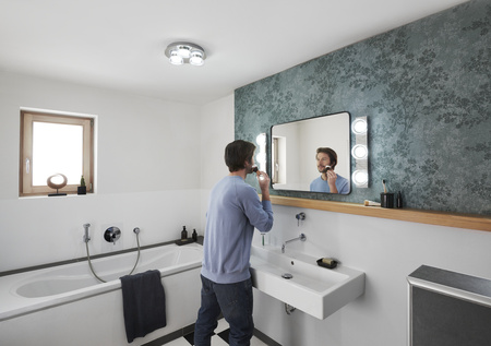 Lampa nad lustro LED łazienkowa ORBIS Round 18W 1800lm ciepła-zimna 48cm SMART+ WiFi LEDVANCE