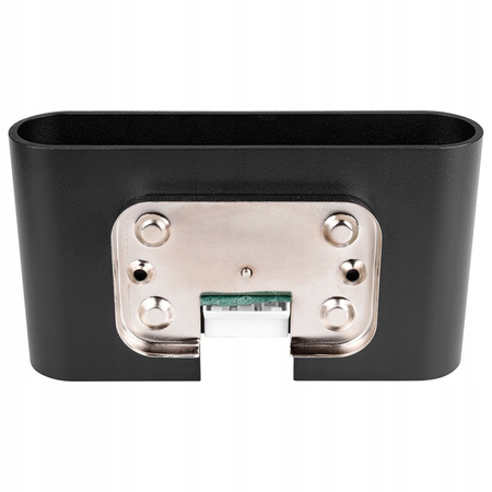 Kinkiet Ścienny Lampa Natynkowa 2x G9 Czarny Lisa Czarna Masterled