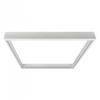 Ramka Zatrzaskowa Natynkowa do Paneli LED 60x60 Aluminiowa 58mm Biała Ecolight