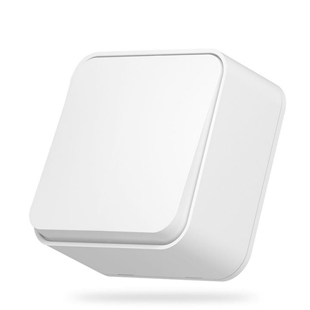 Włącznik Światła 1-Klawiszowy 10A Natynkowy Biały BINERA VIDEX