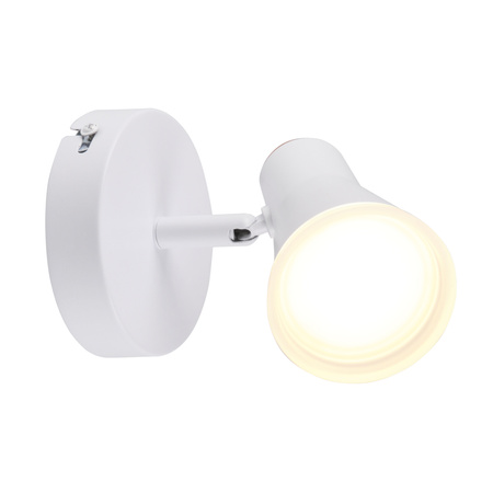 Kinkiet ruchomy lampa ścienna regulowana 4,2W LED BERG 1 biały 3000K GOLDLUX (Polux)
