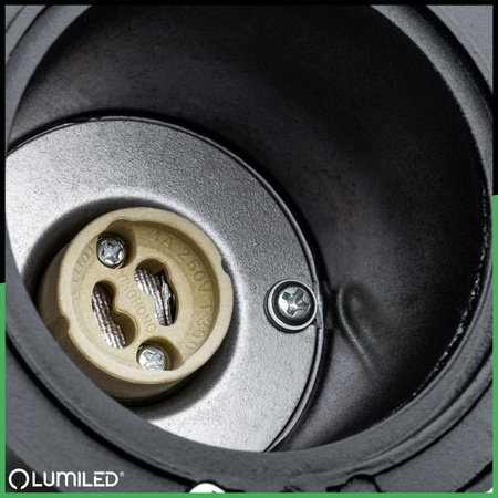 Oprawa Najazdowa Lampa Dogruntowa Wpuszczana GU10 IP65 IK09 Kwadrat CATIO 2 LUMILED