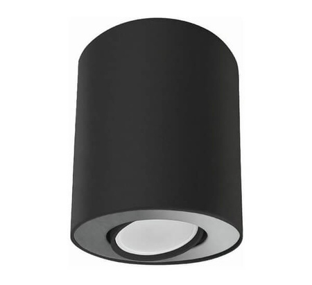 Lampa Sufitowa SET 8902 Nowodvorski Czarno-Srebrna GU10 Spot Tuba Natynkowa Nowoczesna