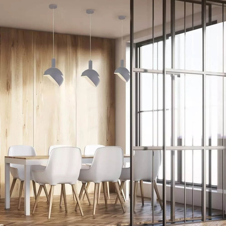 Lampa Wisząca Oprawa E14 Ruchomy klosz szary VT-7100 V-TAC