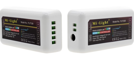 Sterownik LED RGB+W 12/24V 10A Mi-Light Wi-Fi - FUT038