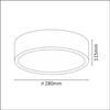 PLAFON, LAMPA DIDI MIX14011-2DEP 2xE14 POKÓJ DZIECIĘCY GOLDLUX (Polux)