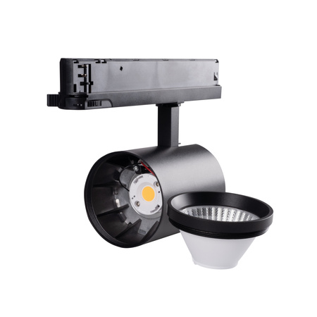 Projektor na Szynoprzewód LED COB 30W 2850lm 3000K Ciepła CRI90 Czarny ATL1 KANLUX