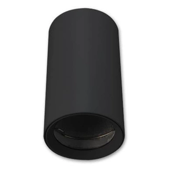 Oprawa LED Natynkowa HALOGENOWA Stała GU10 Okrągła Sufitowa Czarna