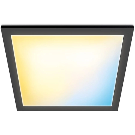 Panel LED Natynkowy 60x60 Lampa Sufitowa KASETON 36W Czarny SMART WiFi WiZ