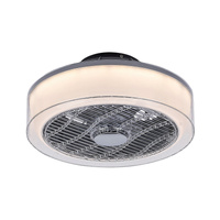 Plafon LED Lampa Sufitowa Oprawa Ścienna Natynkowa 30W 1500lm 3000-6000K CCT Ściemnialna Pilot Szary Nowoczesny Dalfon Rabalux