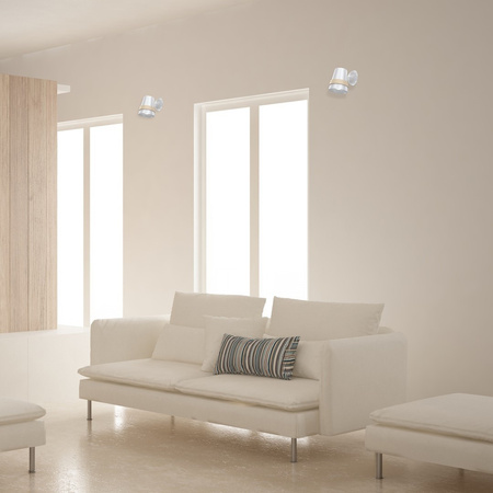 Lampa Ścienna Kinkiet VENEZIA Biała 1xE27 Milagro