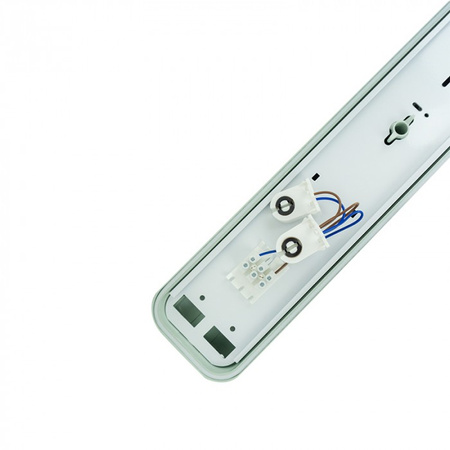 Oprawa Hermetyczna IP65 Pyłoszczelna LED T8 2x G13 150cm z Blachą FULL PLATE Ecolight