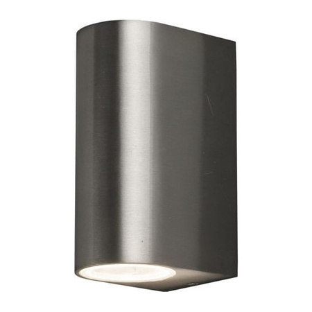 Lampa Ogrodowa Kinkiet Elewacyjny ARRIS 9515 2xGU10 IP54 Góra Dół Inox Nowodvorski