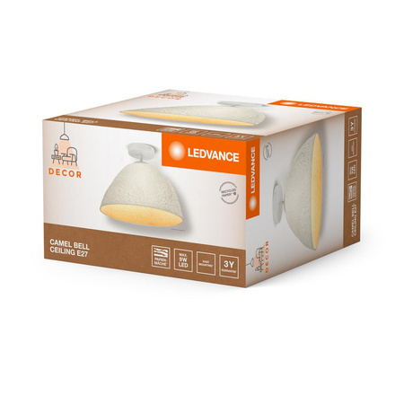 Lampa Sufitowa Dekoracyjna Natynkowa E27 Biały Decor Ledvance