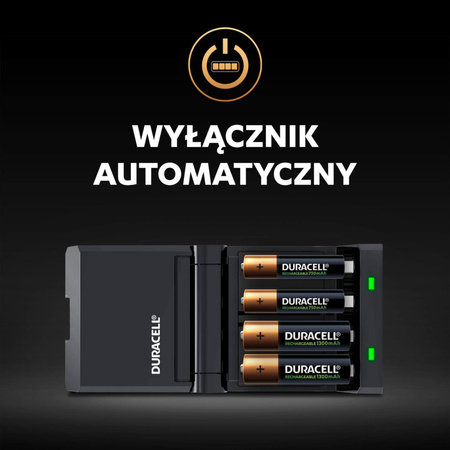 Ładowarka DURACELL CEF14 + 2x AA + 2x AAA DUR037199 z Akumulatorami