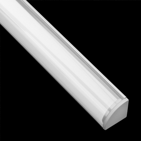 Klosz Przesłona do Profilu KM55 Przeźroczysta 2m