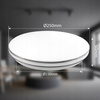 Plafon LED Lampa Sufitowa Okrągła KIRO 12W 4000K 25cm IP44