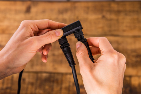 Zasilacz Hermetyczny Zewnętrzny LED 24V 40W IP67 Czarny Outdoor LV Accessory Philips HUE