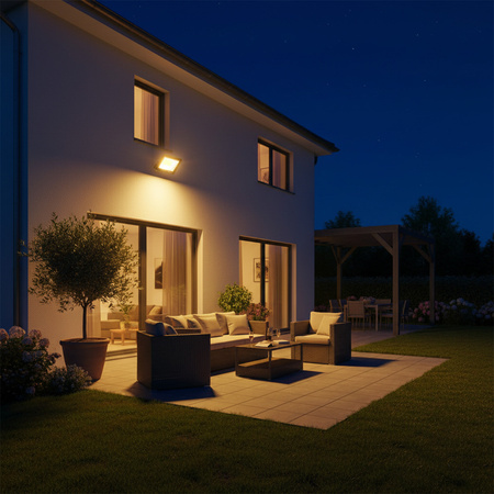 Naświetlacz LED Halogen Zewnętrzny Reflektor 30W 3000K 2700lm IP65 FLOODLIGHT LUX OSRAM