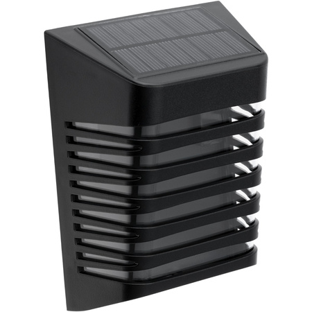 Lampa Solarna LED Kinkiet Oprawa Elewacyjna z Czujnikiem Zmierzchu 4000K IP64