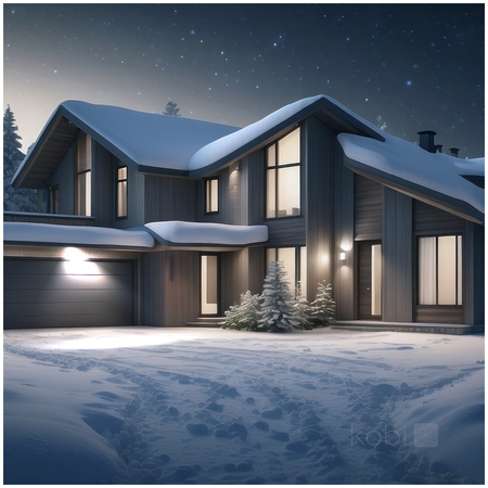 Naświetlacz LED Zewnętrzny Ogrodowy 30W 2550lm 6500K Zimny 120° IP65 Czarny MH Kobi