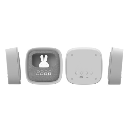 Lampka Dekoracyjna LED 1.2W 55lm 3000K Ciepła Biała Szara Ściemnialna Bunny Sanico Goldlux