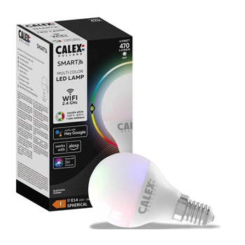 Żarówka LED E14 SMART WiFi 4,9W 470lm RGB + CCT TUYA CALEX