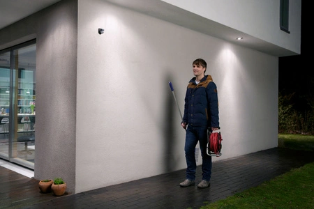 Czujnik Ruchu i Zmierzchu Światła Zewnętrzny LED Szary IP44 Osram