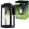 Kinkiet Ogrodowy Elewacyjny Zewnętrzny Lampa E27 QUADRA LUMILED