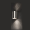 Lampa Ogrodowa Zewnętrzna Kinkiet Elewacyjny Oprawa Natynkowa GU10 Srebrna Wodoodporna IP54 Nowoczesna ARRIS 9515 Nowodvorski